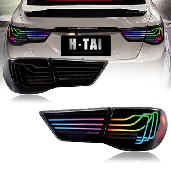 【並行輸入品】トヨタ ライズ マークX 2010-2013用 LEDテールライト RGBテールランプ...