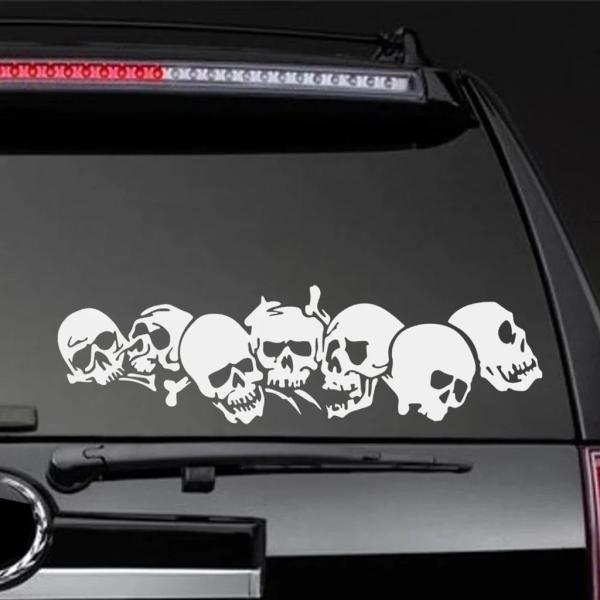 【並行輸入品】車体ステッカー クリエイティブ スカル トーテム スケルトン ヘッド ホラー バイク ...