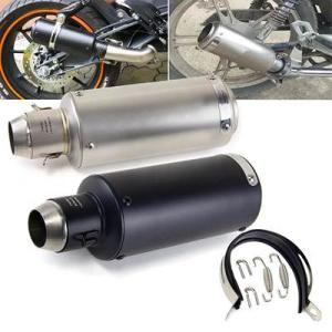 【並行輸入品】 汎用バイク 二輪エキゾーストサイレンサー SC ホンダ ヤマハ スズキ カワサキ ベ...