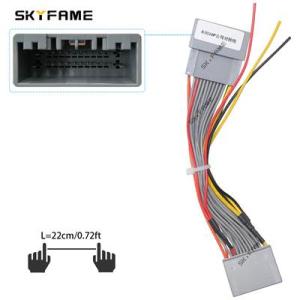 【並行輸入品】 Skyfame-配線ハーネスアダプター Androidラジオデコード ホンダ24p用...
