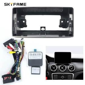 【並行輸入品】 Skyfame-カーフレームアダプター Canbusデコーダー Androidラジオ...