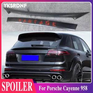 【並行輸入品】 リアルカーボンポルシェカイエン用カーボンスポイラー958 92A MK2 suv 4...