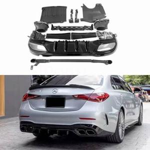 【並行輸入品】 リアディフューザーメルセデスベンツ W206 C クラス C200L C240 C2...