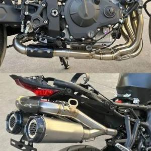 【並行輸入品】 バイク 二輪用フロントエキゾーストサイレンサー カワサキZx4rr zx4r 全年間...