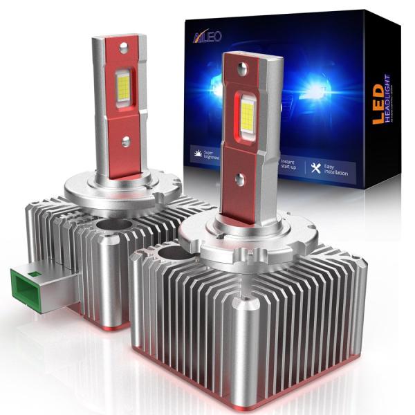 【並行輸入品】 Leeo-車 ヘッドライト LED電球 canbus d1s d3s d2r d5s...
