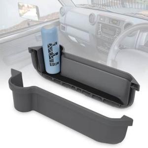 【並行輸入品】 トヨタランドクルーザー70用ドアポケット収納ボックスカップホルダーピックアップhzj...