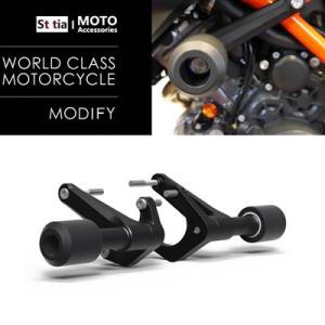 【並行輸入品】 バイク 二輪フレームスライダークラッシュプロテクター ボディエンジン落下保護 ktm...