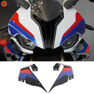 【並行輸入品】 バイク用アクリルエアデフレクター フェアリングウィング フロントスポイラー BMW ...