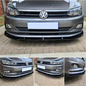 【並行輸入品】 Vw Polo mk6 awスプリッター ディフューザーカバーガード プレフェイスリ...