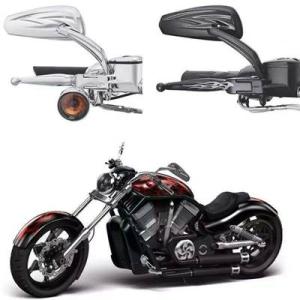 Harley Davidson ハーレーダビッドソン 純正タイプミラー マット