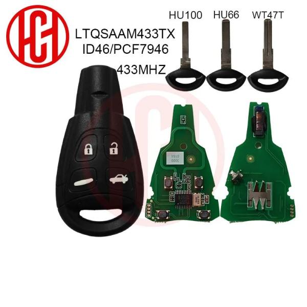 【並行輸入品】スマートリモートカーキー ID46 PCF6946 433MHZ LTQSAAM433...
