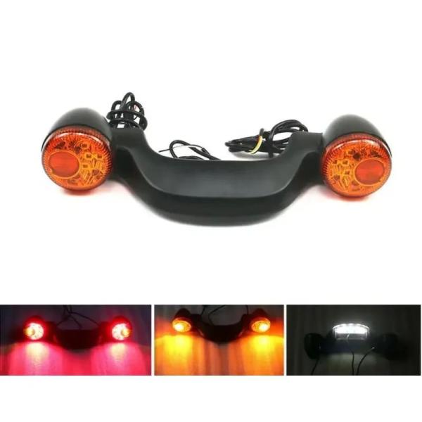 【並行輸入品】LED リアウインカーブレーキライトバーハーレーストリートロードグライド FLHX F...
