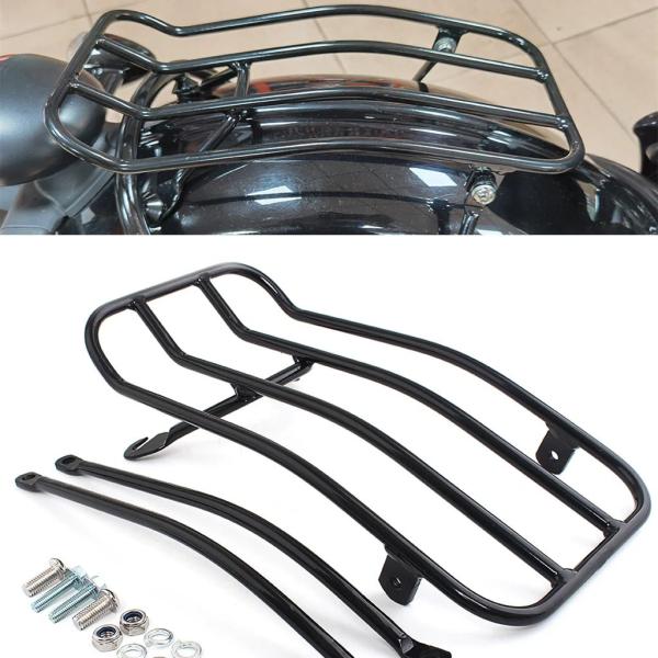 【並行輸入品】バイクアクセサリー 1 個リアキャリアブラックトライアンフボンネビルボバー/ボバーブラ...