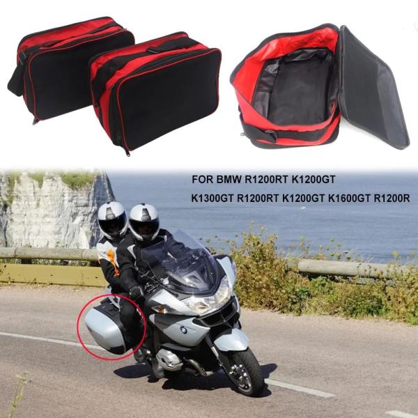 【並行輸入品】伸縮性バイクバッグ 黒 赤 エレガント BMW r1200gt k1300gt r12...