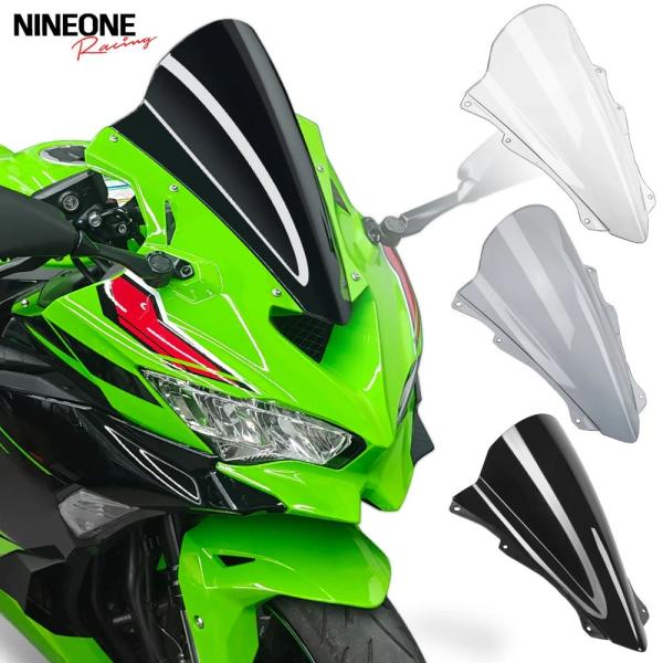 【並行輸入品】ZX25R フロントフェアリング ウインドスクリーン フライスクリーン 交換用 カワサ...