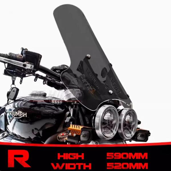 【並行輸入品】フロントガラスカスタムフロントガラス トライアンフ ROCKET 3 GT R フロン...