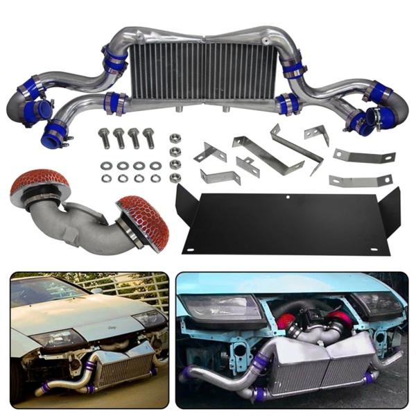 【並行輸入品】インタークーラー-日産 300ZX ツイン ターボ Z32 VG30DETTBLACK...