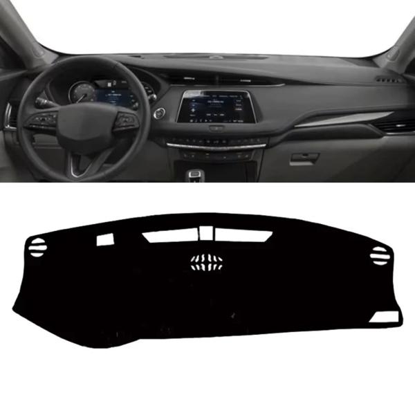 【並行輸入品】ダッシュボードカバーサンシェードマット光避けるパッドインストルメントパネル保護キャデラ...
