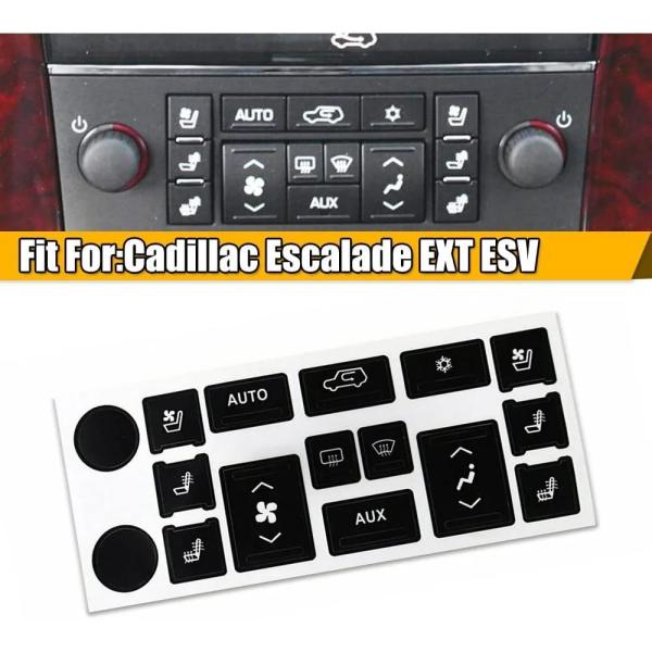 並行輸入品 ダッシュボードリペアステッカーキャデラックエスカレード EXT ESV 気候制御 / ラ...