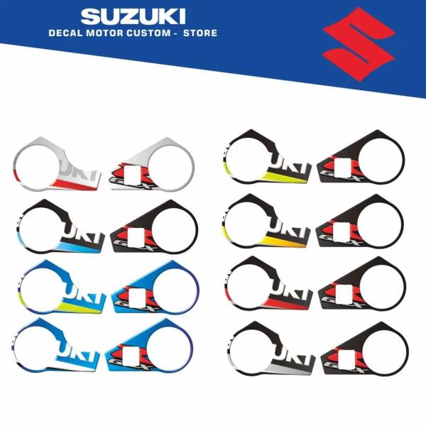 【並行輸入品】バイクフロントフォークステッカー防水反射サムスンステッカースズキ GSXR1000 G...