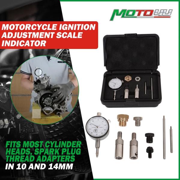 並行輸入品 MOTO4U-TDCダイヤルテストインジケーター イグニッションゲージ調整 バイク メト...