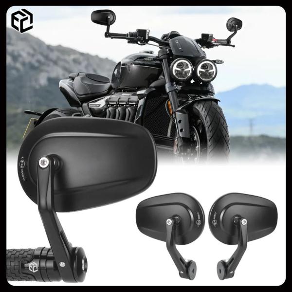 並行輸入品 ロケット3 R / GT / ストーム バイク バーエンドミラー CNCアルミニウム合金...