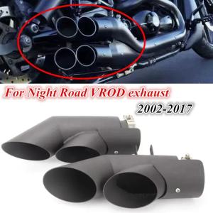 並行輸入品 カスタムエキゾーストパイプ バイク 二輪ナイトロッド 2002-2017 V-ROD VROD Vロッド VRSC VRSCF