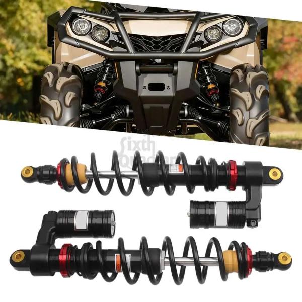 並行輸入品 ATV 470mm フロントエアショックアブソーバー サスペンションダンパー Can-A...