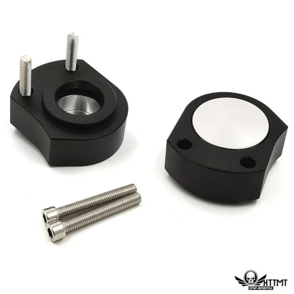 並行輸入品 バイク CNC ハンドルバー ハンドル マウント クランプ ライザー カワサキ ZX-1...