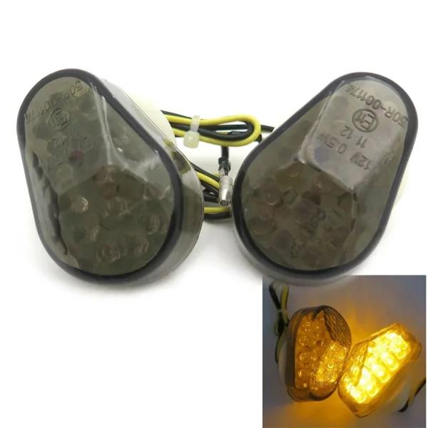 並行輸入品 バイク LED ウィンカーライト カワサキ 1998-2006 ZX-6R 2000-2...