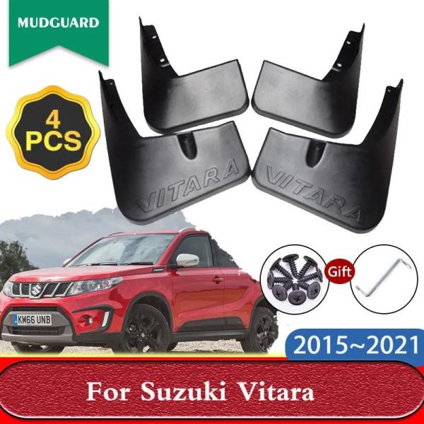 並行輸入品 スズキ ビターラ LY 2015-2021 エスクード 4X 車用マッドフラップ マッド...