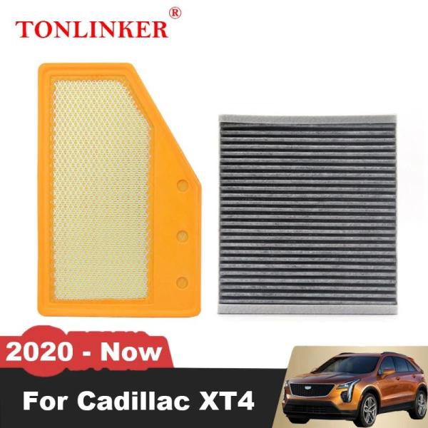 並行輸入品 Tonlinkerエアフィルターカーキャビンフィルター用キャデラックXT4 2.0AT ...