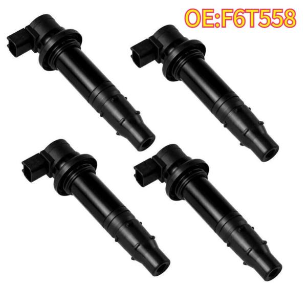 並行輸入品 4個入り F6T558 イグニッションコイル ヤマハ YZF R1 R6 R6S VMX...