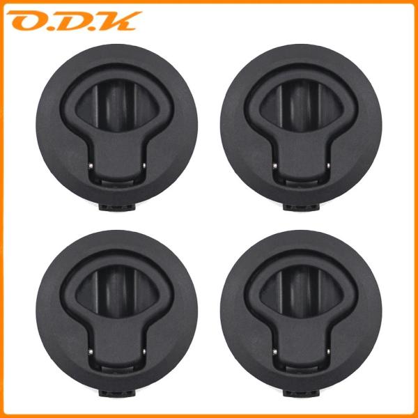 並行輸入品 4 個 2.4 インチ ラウンド ロック フラッシュ プル スラム ラッチ 交換用 RV...