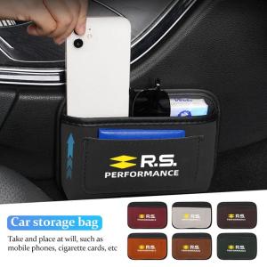並行輸入品 車用収納ポケット 粘着式 サイドドア吊り下げ式 スマホ/財布収納ボックス ルノー RSスポーツ メガーヌ3 4 2 クリオ5