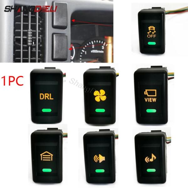 【並行輸入品】DRL View-ネジ付き滑り止めファン ハウジング ガレージスイッチ いすゞKV10...