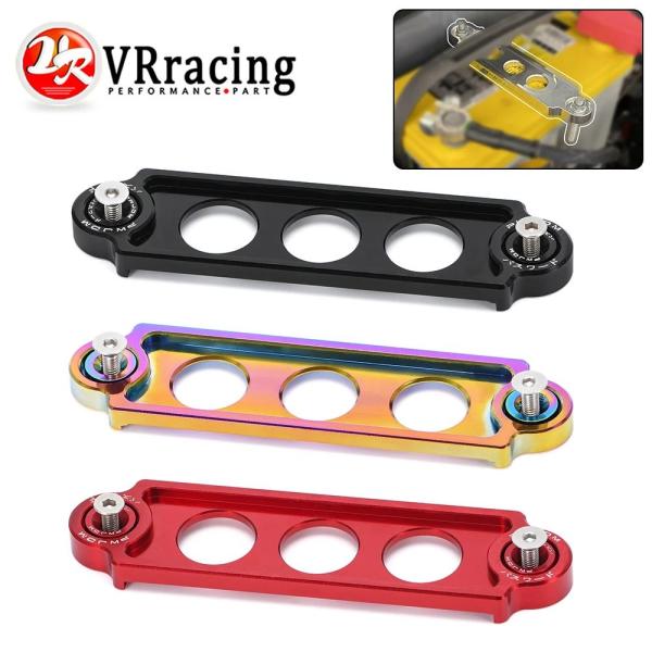 並行輸入品 カーレースバッテリータイダウン保持ブラケットロックアルマイトjdmホンダシビック/crx...