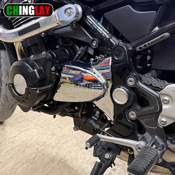 並行輸入品 バイクフロントスプロケットカバーカワサキ Z900RS 2018-2026 ABS フロ...