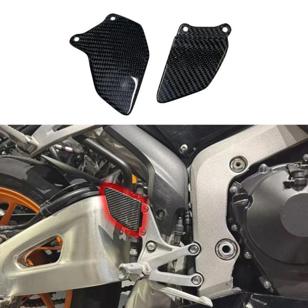 並行輸入品 ホンダ CBR600RR 2003-2025 バイク造アクセサリー カーボン フットガー...