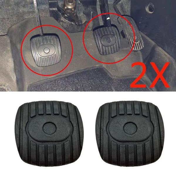 【並行輸入品】2X ブレーキクラッチペダルパッドゴムカバー日産ノートキューブティーダマイクラ NV2...