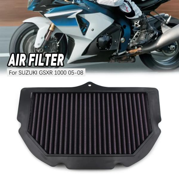 並行輸入品 スズキ GSXR1000 GSX R 1000 2005-2008 バイク交換吸気フィル...