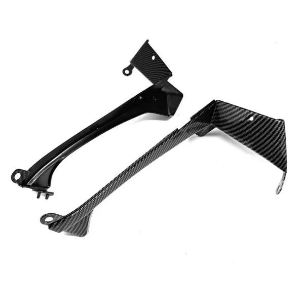 【並行輸入品】カワサキフロントヘッドライトフェアリング ハイドロディップ カーボン仕上げ zx6r ...