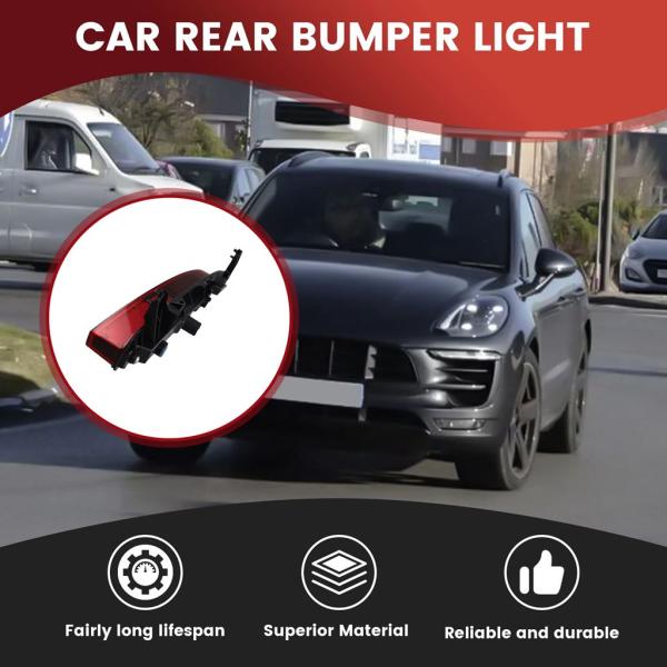 並行輸入品 A13Z-車用リアバンパーリフレクター リアバンパーライト マカン95B用 3 2022...