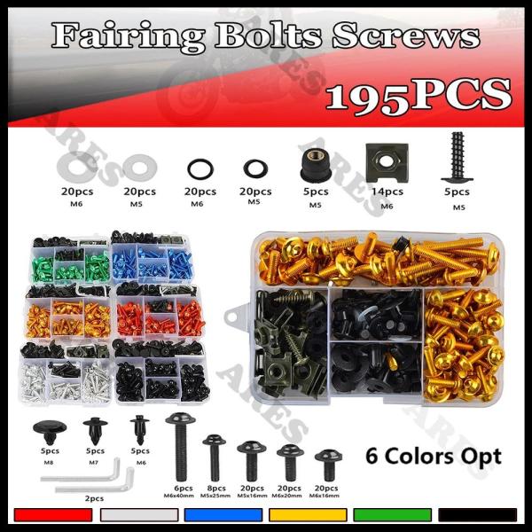 並行輸入品 バイクフェアリングボルトネジキットナットクリップ BMW R1150R R1150RT ...