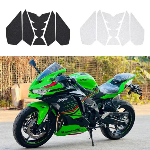 並行輸入品 バイクタンクパッドプロテクターステッカーデカールサイドステッカーカワサキ zx4rr z...