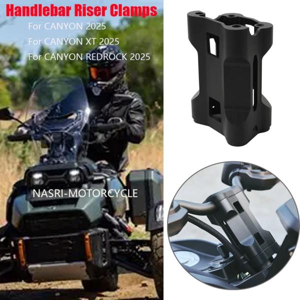 並行輸入品 CAN-AM CANYON REDROCK XT 2025用バイクハンドルバーライザー ...
