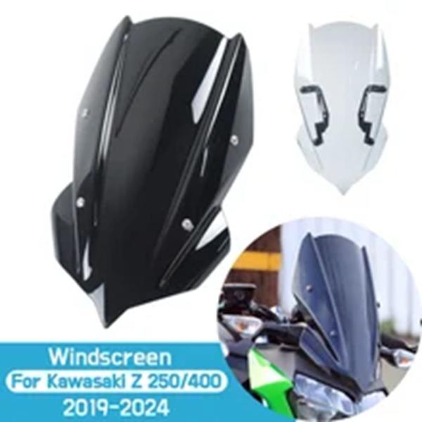 並行輸入品 Z250 Z400 ウインドスクリーン ウインドシールド バイク フロント ウインド デ...