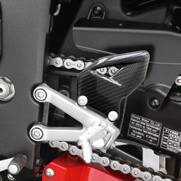 並行輸入品 カーボンバイクフェアリングフットペダルヒールガード ホンダCBR600RR 2003-2...