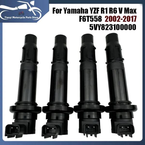並行輸入品 バイク点火コイルヤマハ YZF-R6 YZF-R6S YZF-R1 FZ1 Vmax 1...