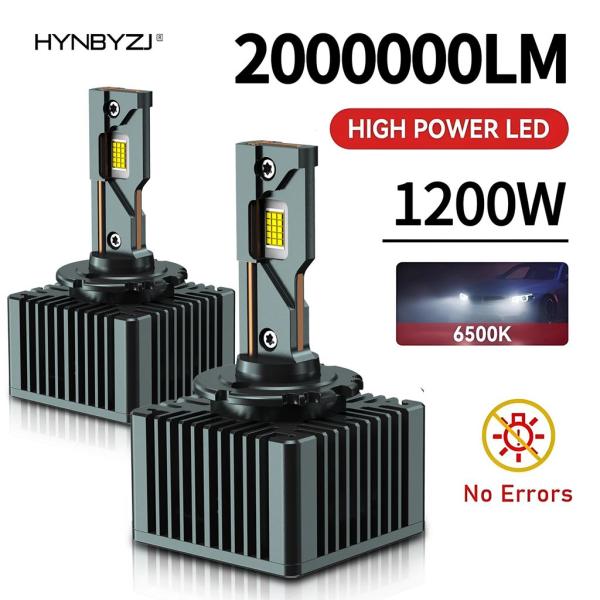 並行輸入品 2個 D1S D3S LED車ヘッドライトバルブ D2R D2S D4R D4S D5S...